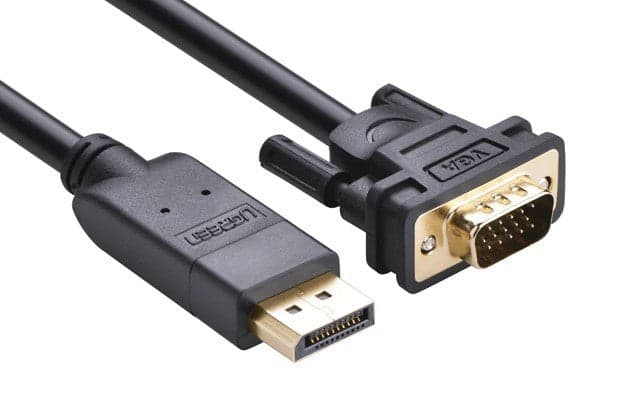 Ugreen DP male to VGA male cable 1.5M 10247 ACBUGN10247 [PC] for fpv drones