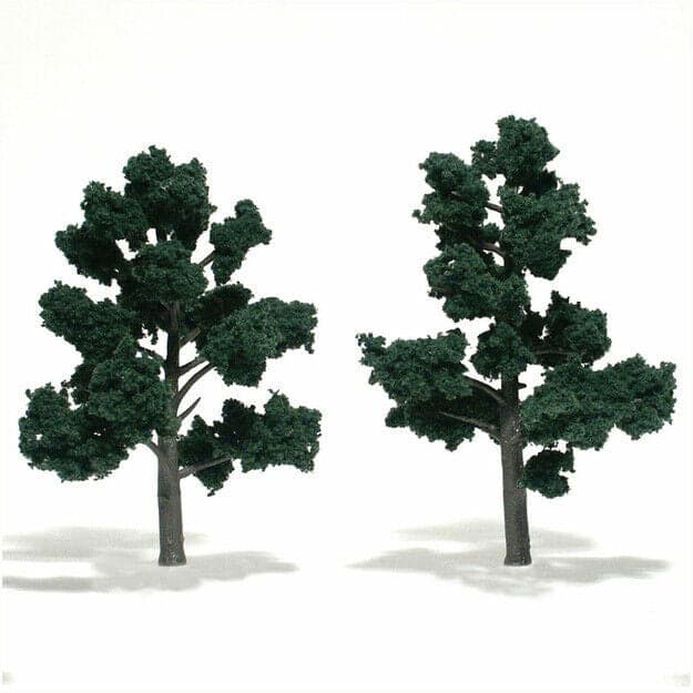 Woodland Scenics TR1514 N/HO Assembled Tree Dark Green 6" Train Scenery for fpv drones
