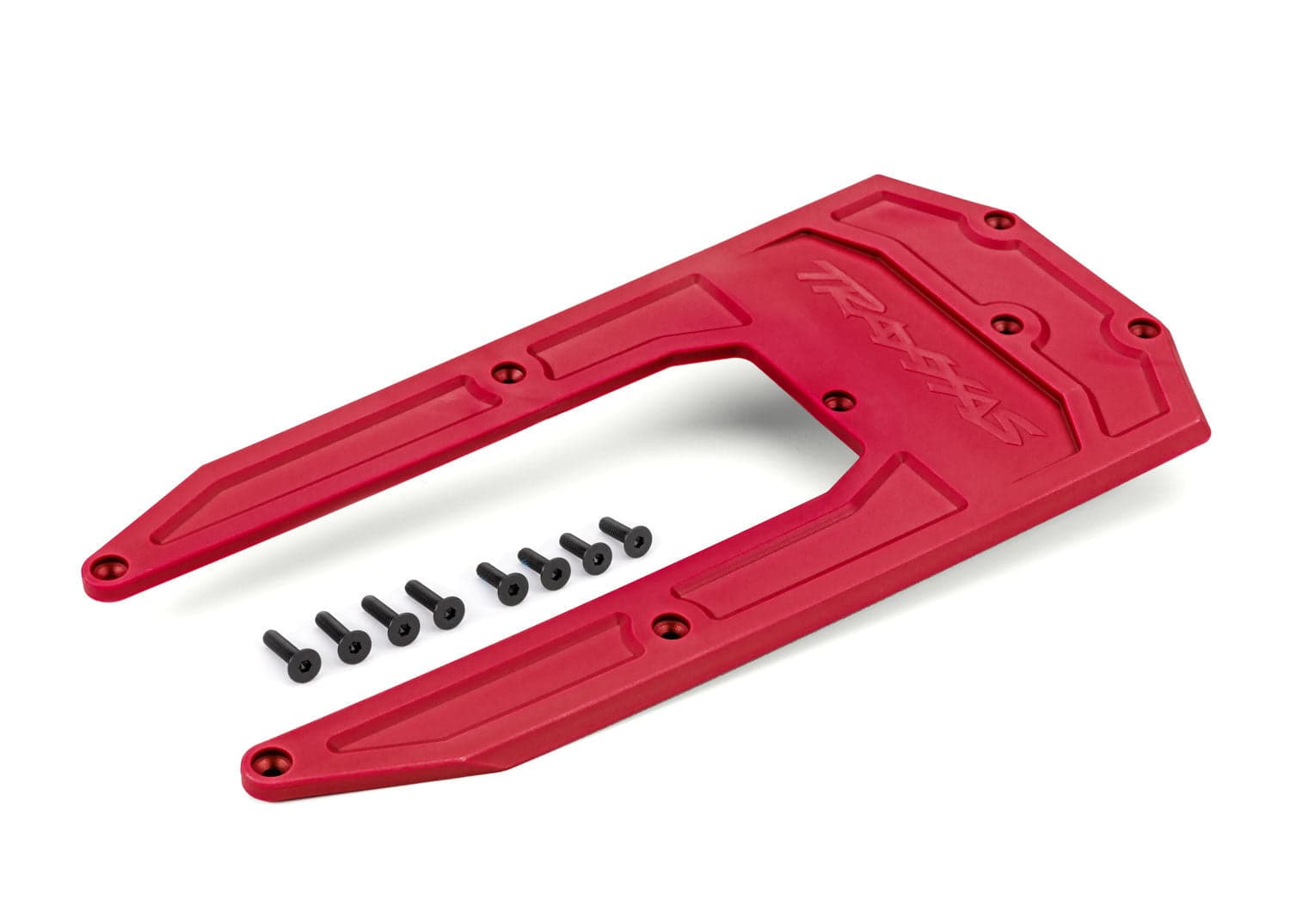 Traxxas 9623R Sledge Red Chassis Skid Plate for fpv drones