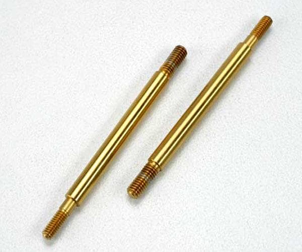 Traxxas 5463T GTR Shock Shafts Titanium Nitride coated Revo XO-1 E-Revo Slayer Jato Summit (2) for fpv drones