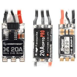 Spedix ES20 Lite 2-4S 20A ESC for fpv drones 3