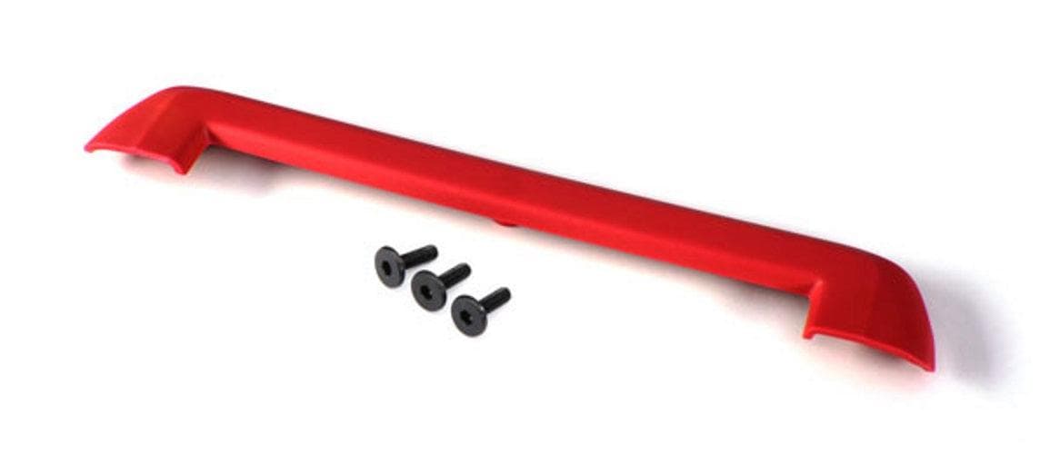 Traxxas 8912R Tailgate Protector Red /3x15mm Flat-Head Screw (4) Maxx for fpv drones