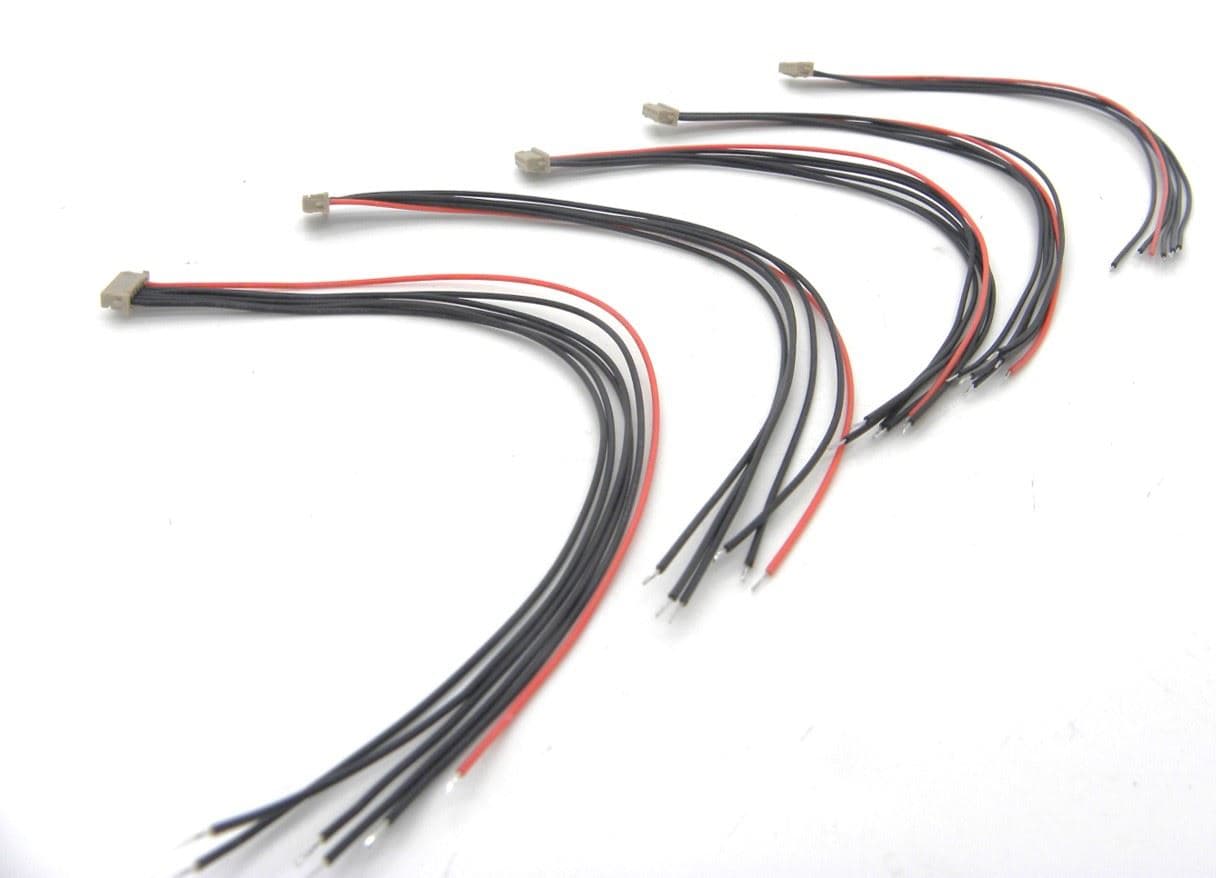 DF13 6pin to loose wire with 28awg PVC wire 15 cm (5pcs/bag) for fpv drones