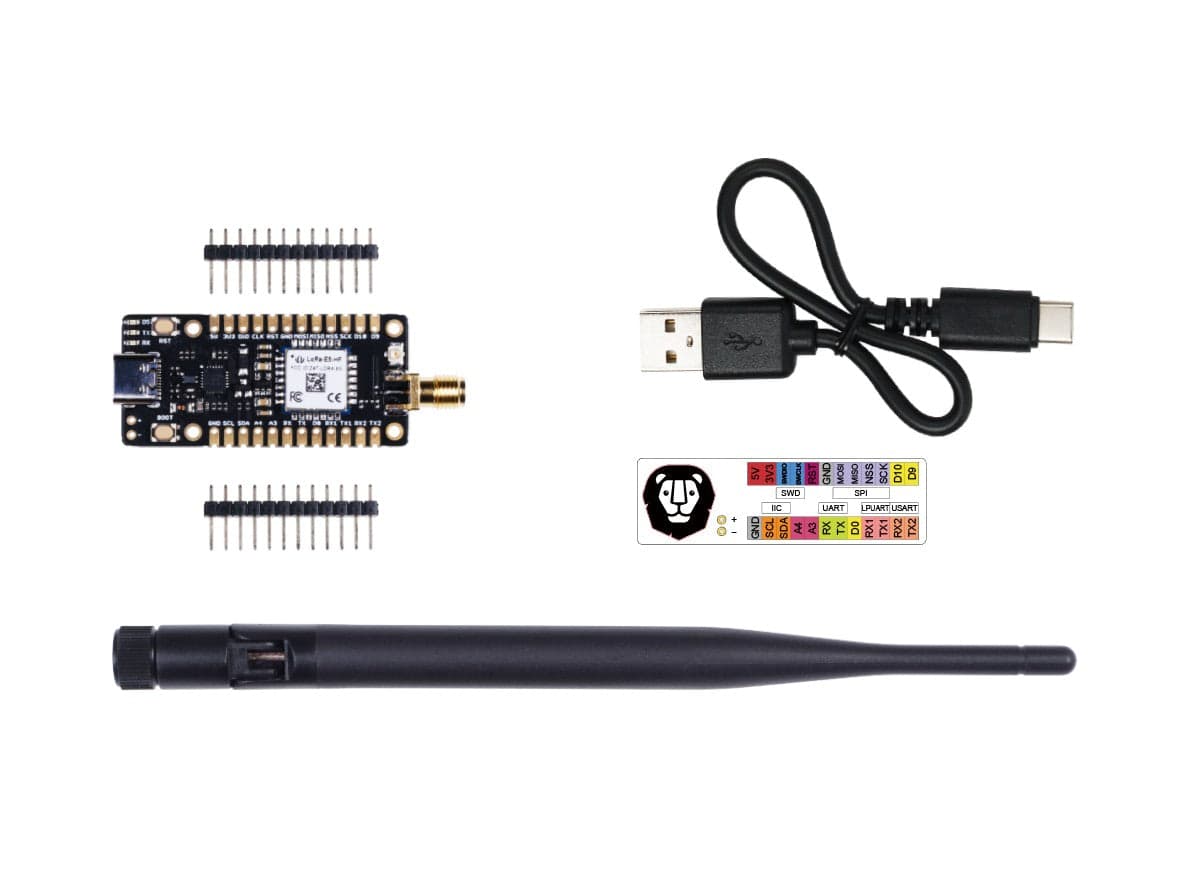 LoRa-E5 mini (STM32WLE5JC) Dev Board, LoRaWAN supported for fpv drones 5