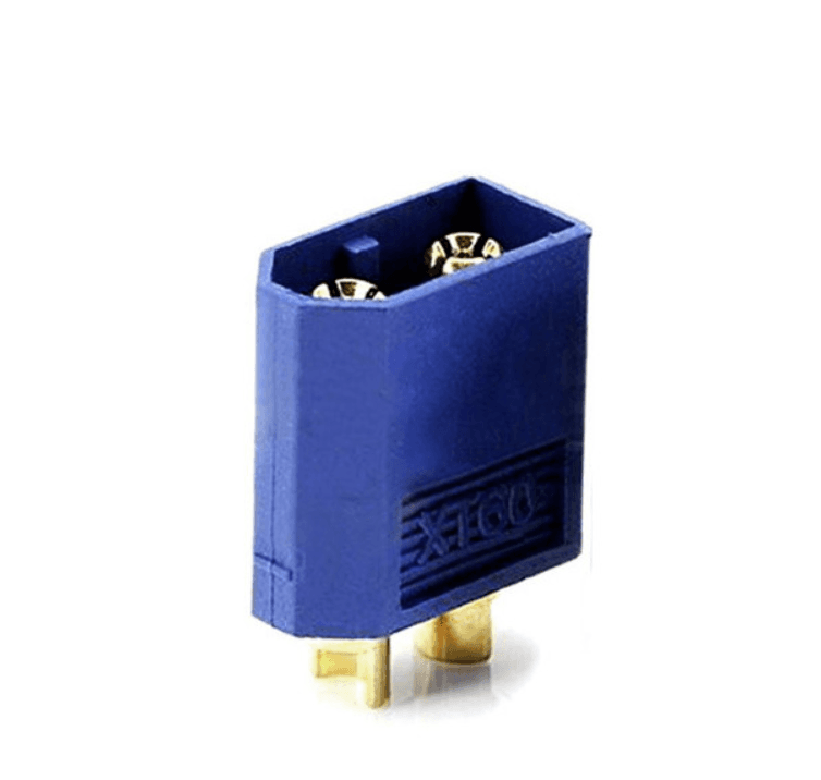 Amass XT60 Stecker in blau for fpv drones