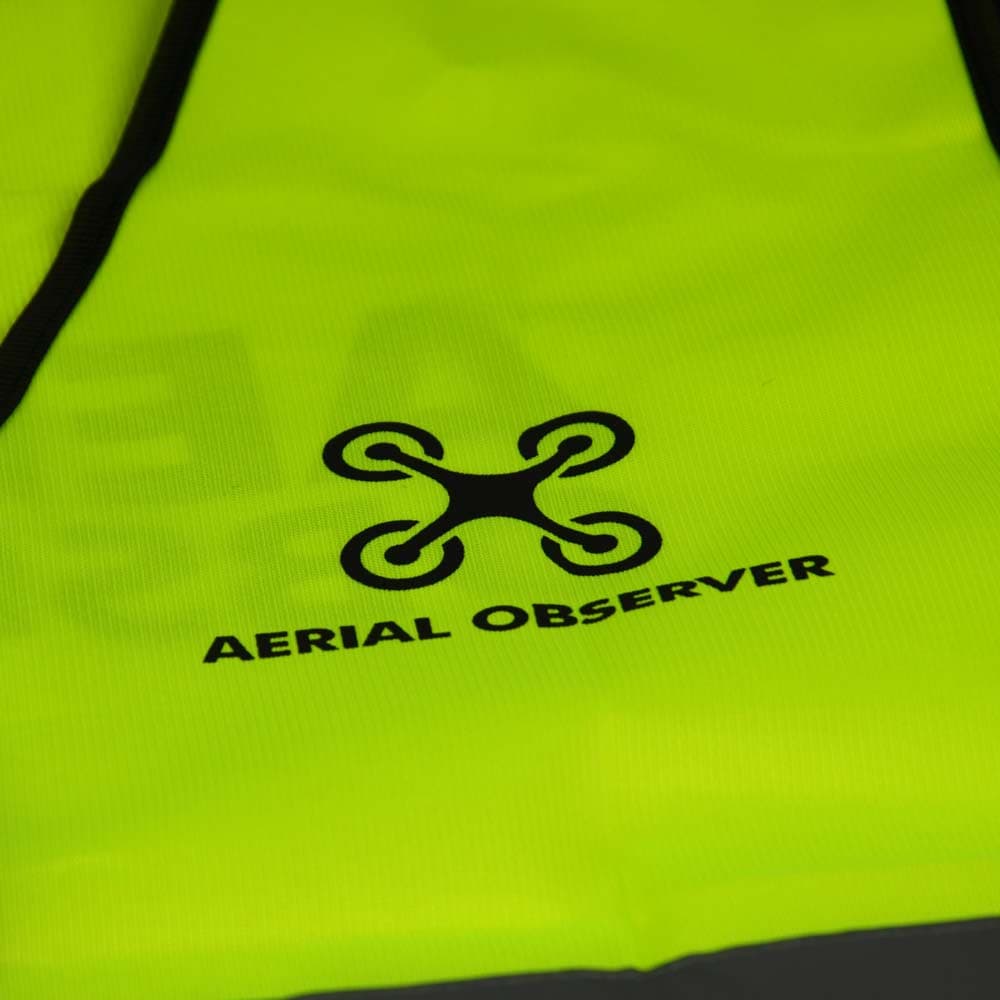 Veiligheidshesje - Aerial Observer - GEEL - Maat S/M for fpv drones 4