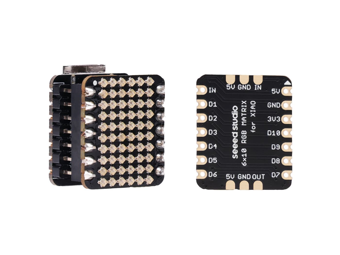 Seeed Studio XIAO 6x10 RGB LED Matrix - 60-Pixel WS2812B Expansion Board for fpv drones 4