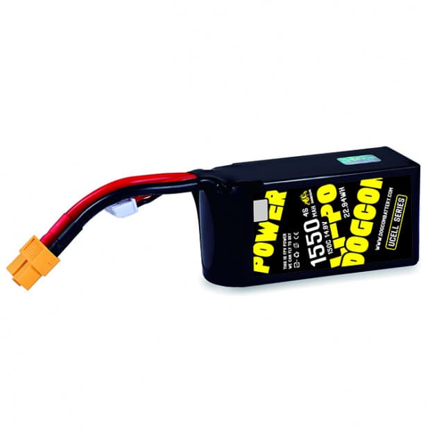 Dogcom UCELL 1550mAh 4S 150C Lipo battery