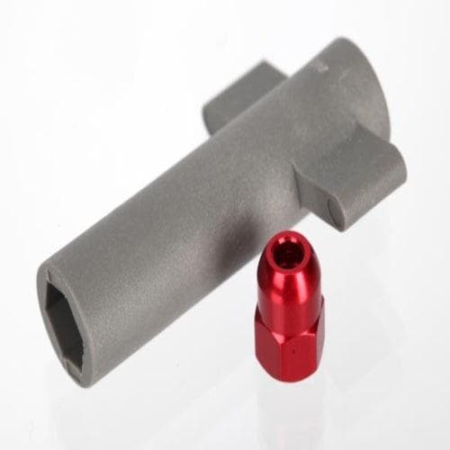 Traxxas 5526R Antenna Crimp Nut Aluminum Red Anodized Slash for fpv drones
