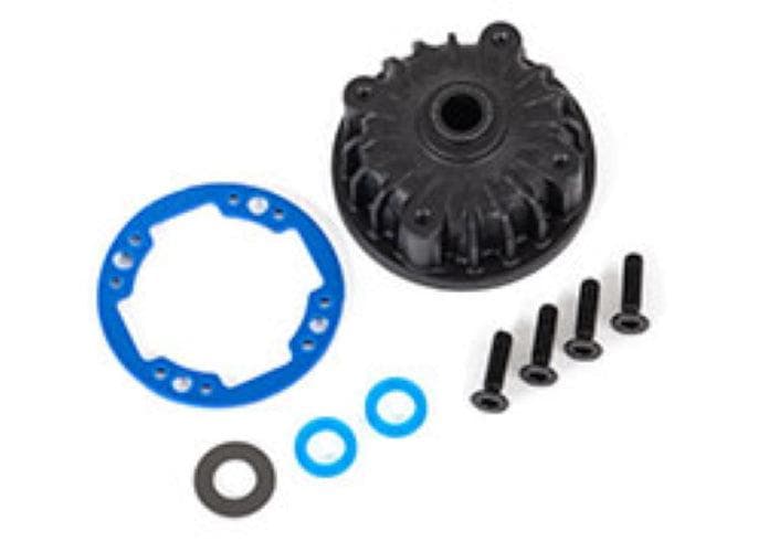 Traxxas 9081 Housing Center Differential /X-ring Gaskets (2) Hoss 4X4 for fpv drones