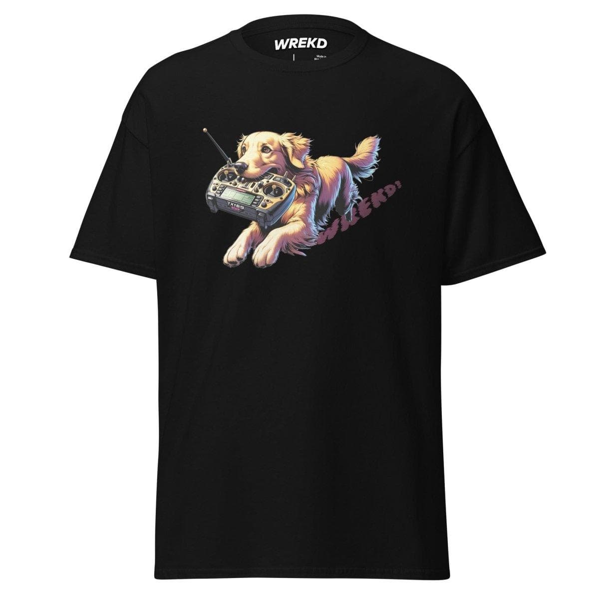 WREKD Radio Retriever Tee for fpv drones