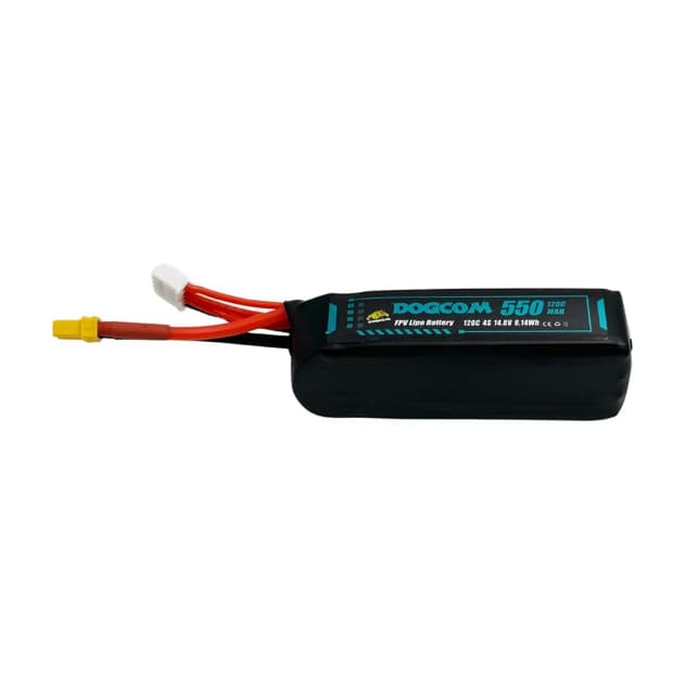 Dogcom 550mAh 4S 120C Lipo battery for drones for fpv drones 1