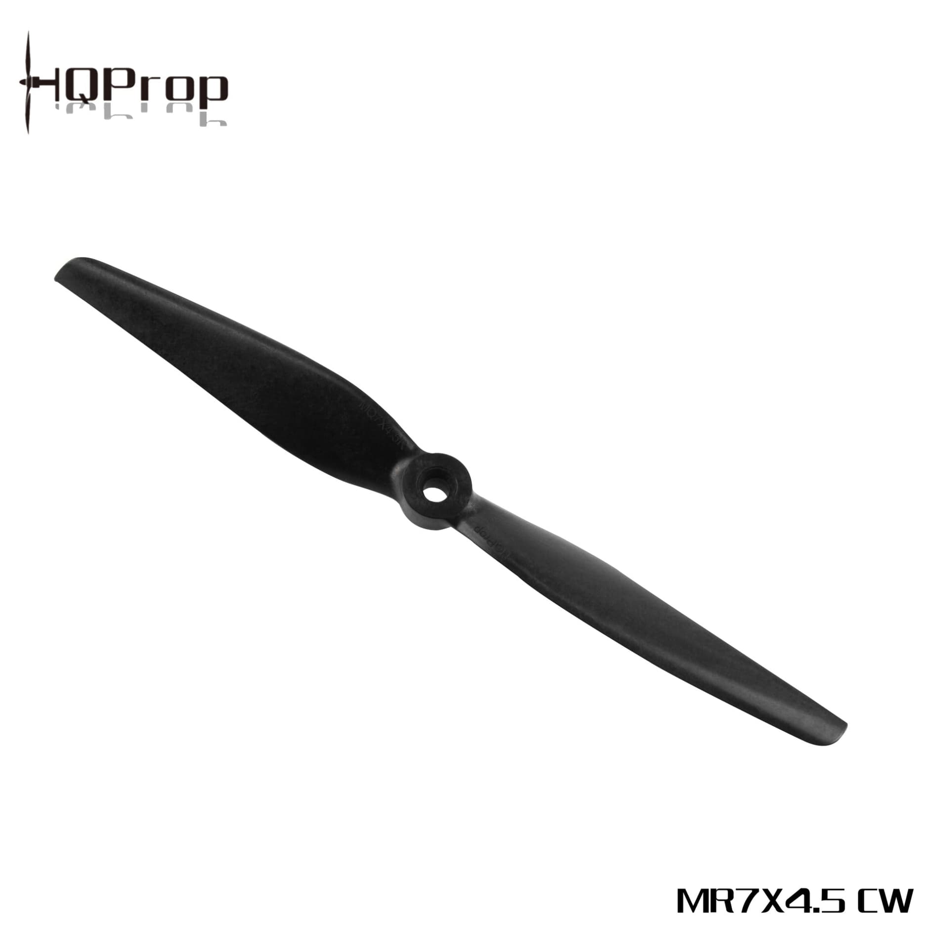 HQ MacroQuad Prop 7X4.5(1 CCW or 1 CW) Black-Glass Fiber Nylon for fpv drones