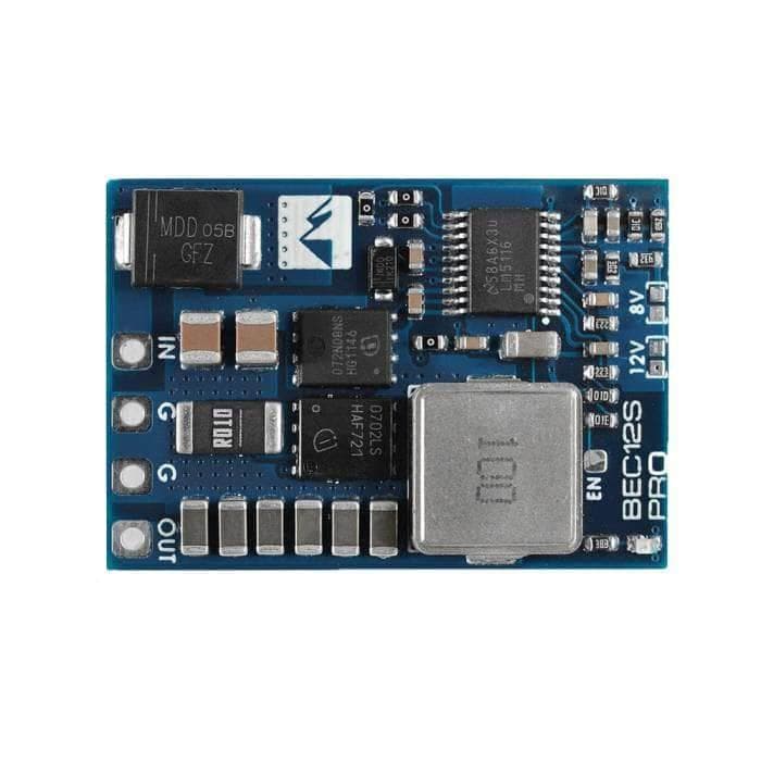 Matek BEC12S-Pro 9-55V to 5/8/12V-5A for fpv drones