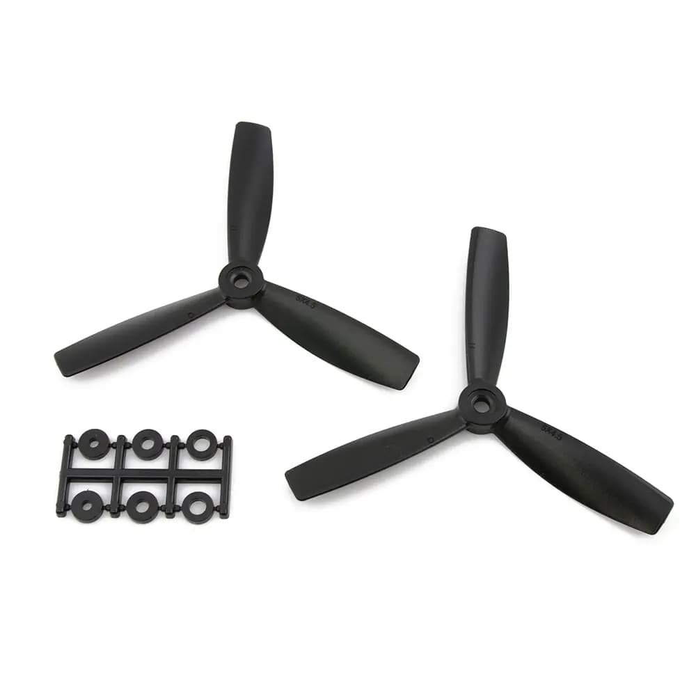 HQProp 5x4.5x3B CCW Bullnose Propeller - (Set of 2 - Black) - 5" - Black for fpv drones 1