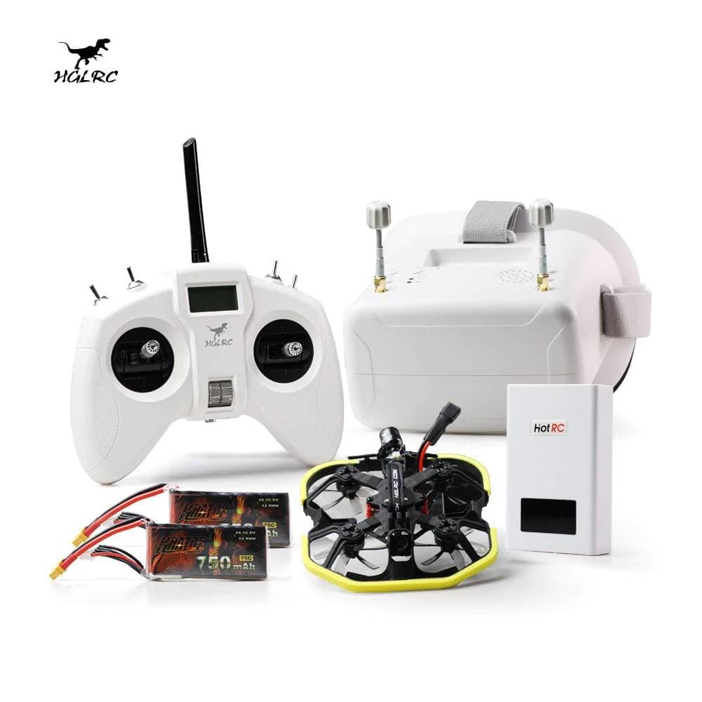 HGLRC KT20 2" FPV Racing Drone Analog RTF Kit - XM+ for fpv drones 1