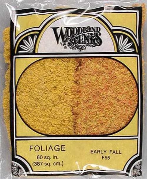 Woodland Scenics F55 N/HO Fall Foliage Early Fall for fpv drones