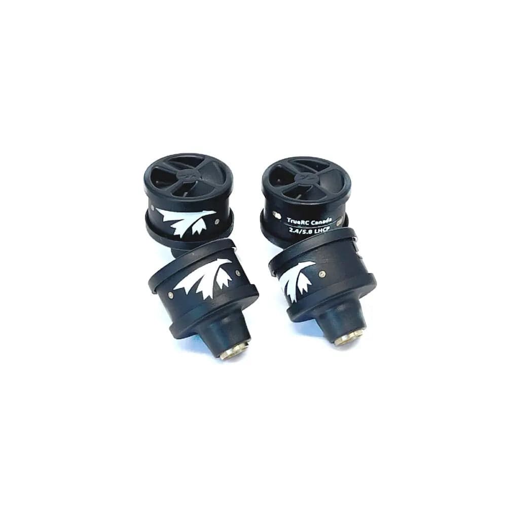 TrueRC Duality 2.4/5.8 GHz Stubby 4-Pack for DJI Goggles V2 for fpv drones