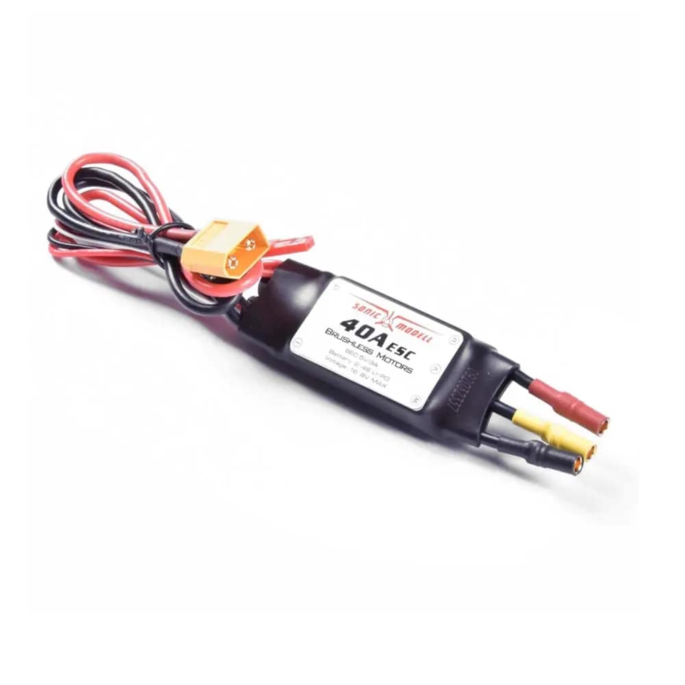 SonicModell AR. Wing Pro ESC 40A w/ 5V 3A BEC - Single ESC for fpv drones 1