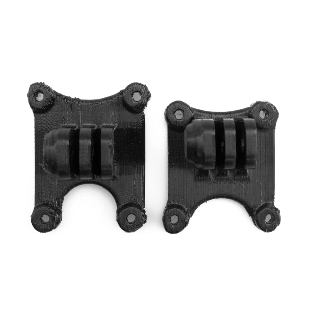 Xhover Stingy V2 GoPro Angle Mounts (Front + Rear) - 0.9 - Black for fpv drones 2