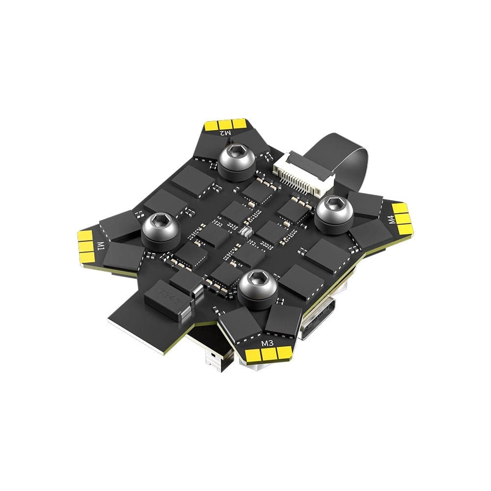 iFlight Borg 5S 60R Stack - F4 Flight Controller + 60A 3-8S BL32 4-in-1 ESC - 20x20 for fpv drones 2