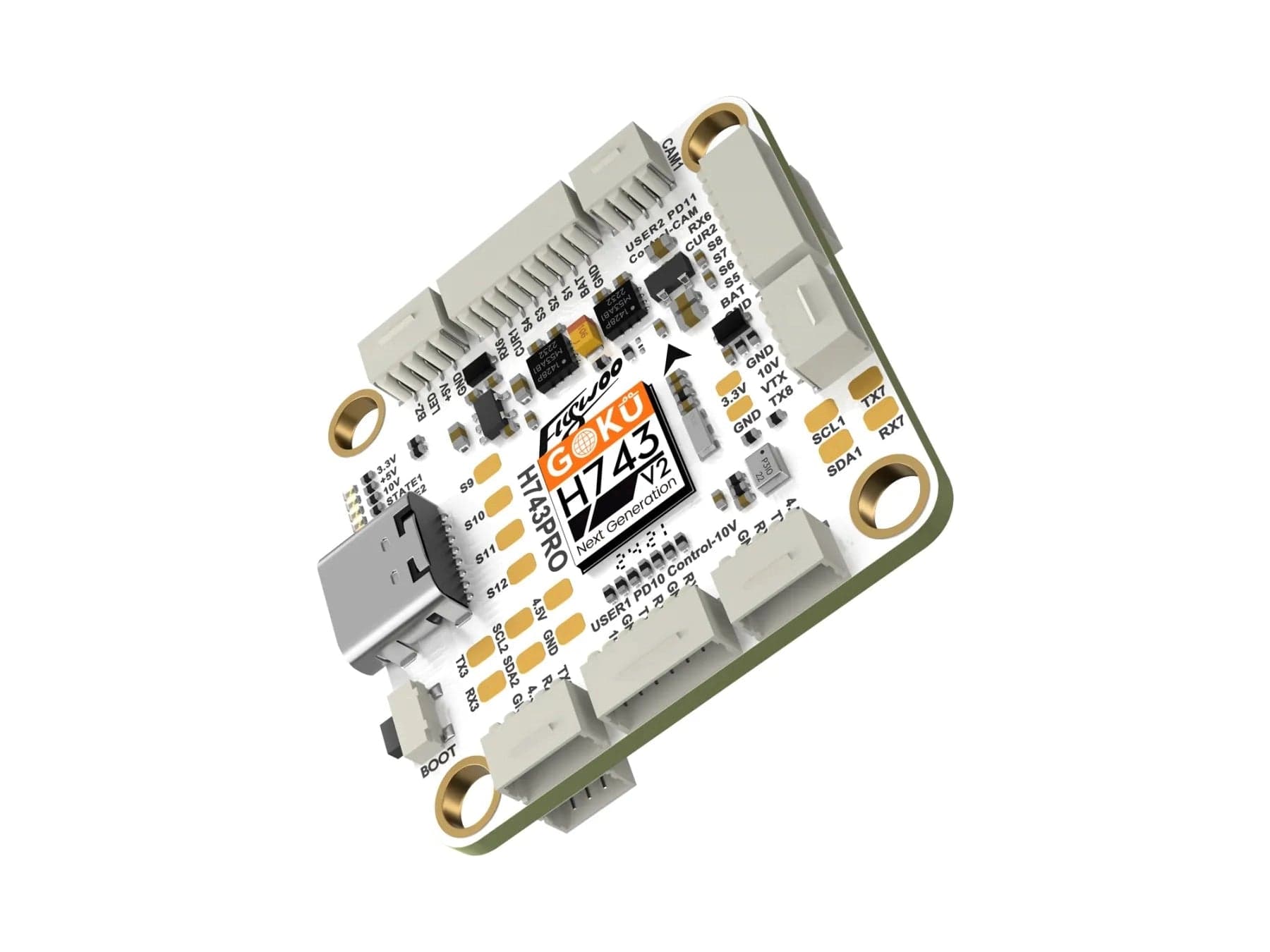 Flywoo Goku H743 Pro V2 55A 128K 30x30 AM32 Stack for fpv drones 4