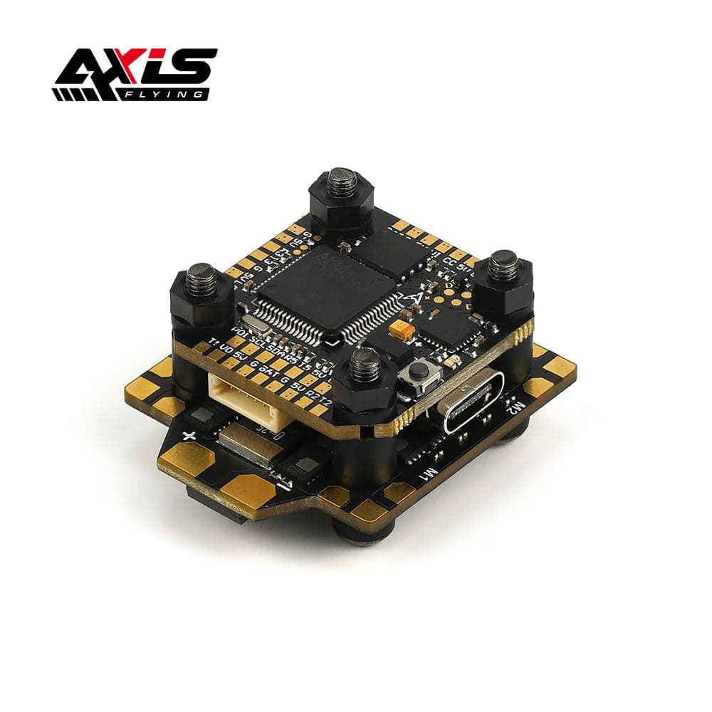 AxisFlying Argus Mini F7 Flight Controller Stack w/ 40A 4-6S BLHeli32 4in1 ESC - 20x20mm for fpv drones