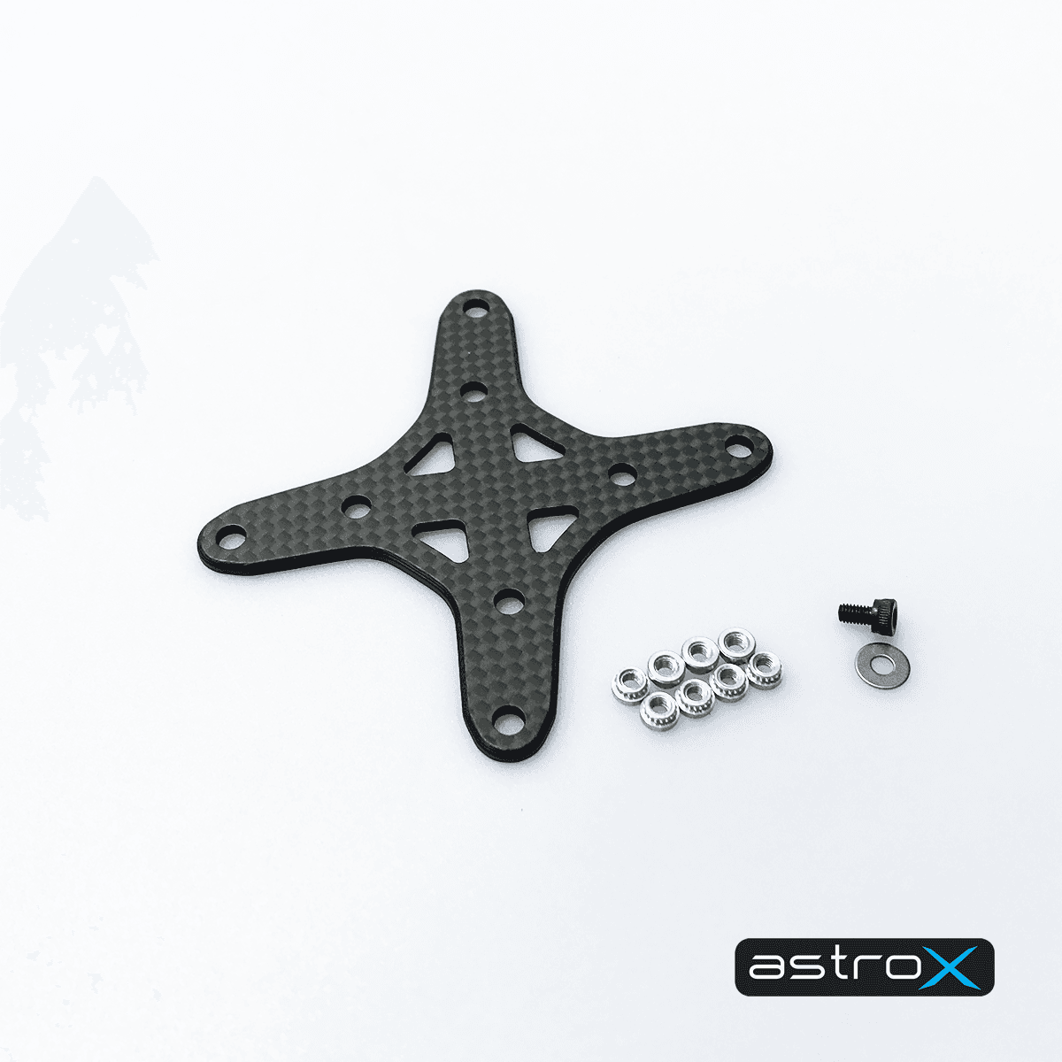 Reinforce X Brass 2mm + Alu6061 hardware set for Stretch and Freestyle for fpv drones