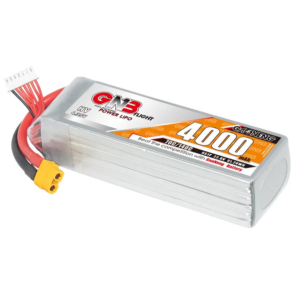 GAONENG GNB LiHV 6S 22.8V 4000mAh 70C LiPo Battery XT60 [DG] for fpv drones 4