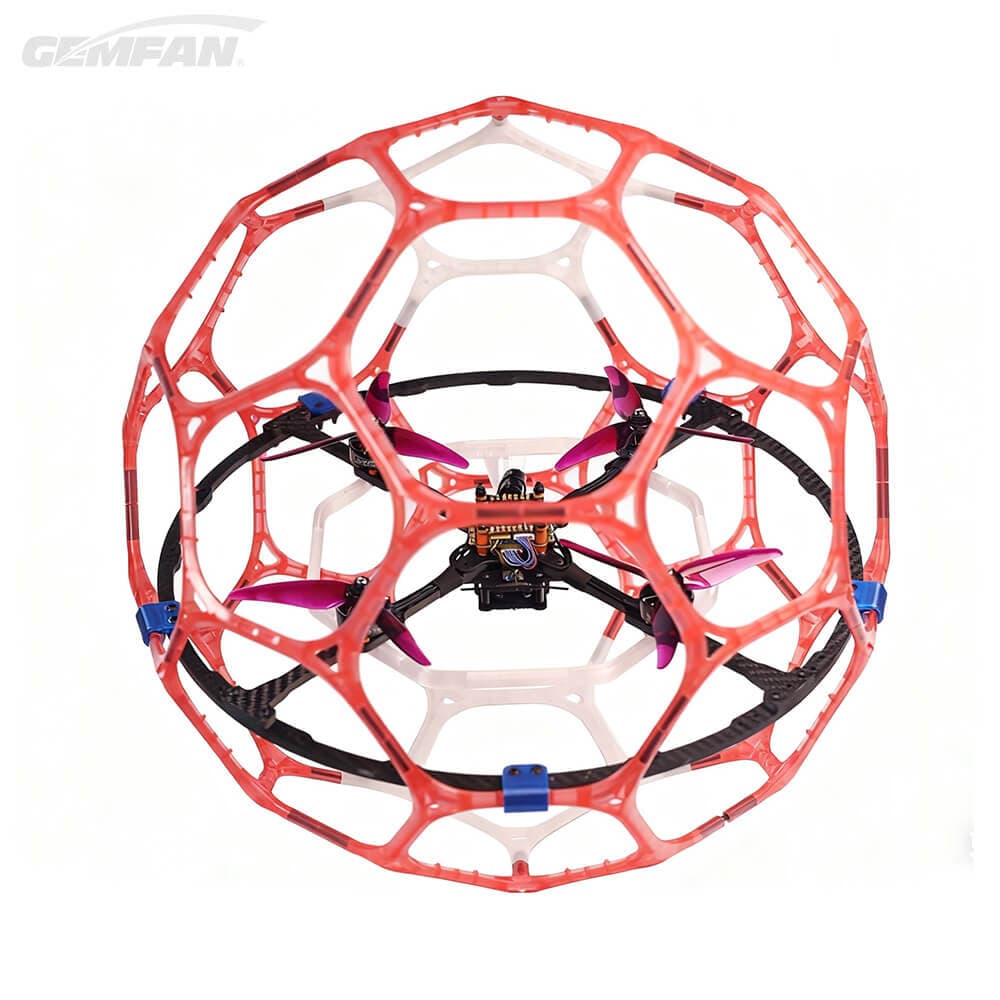 Gemfan GF400P Drone Soccer Ball - Frame Kit - ROOD
