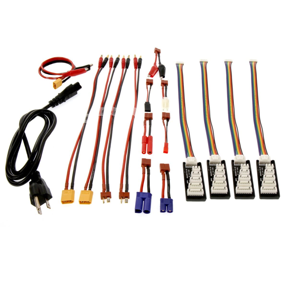 VENOM PRO QUAD 100W 7A 4-PORT AC/DC LIPO, LIHV & NIMH BATTERY BALANCE CHARGER for fpv drones 4