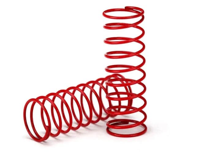 Traxxas TRA7667 Shock Springs (Red) (GTR) (0.412 Rate) for fpv drones