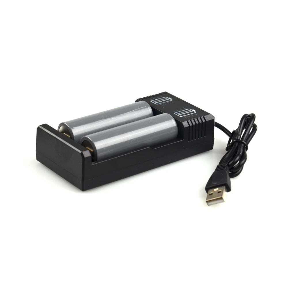 USB-Lader met display voor twee stuks 21700/18650/18350 batterijen for fpv drones 3