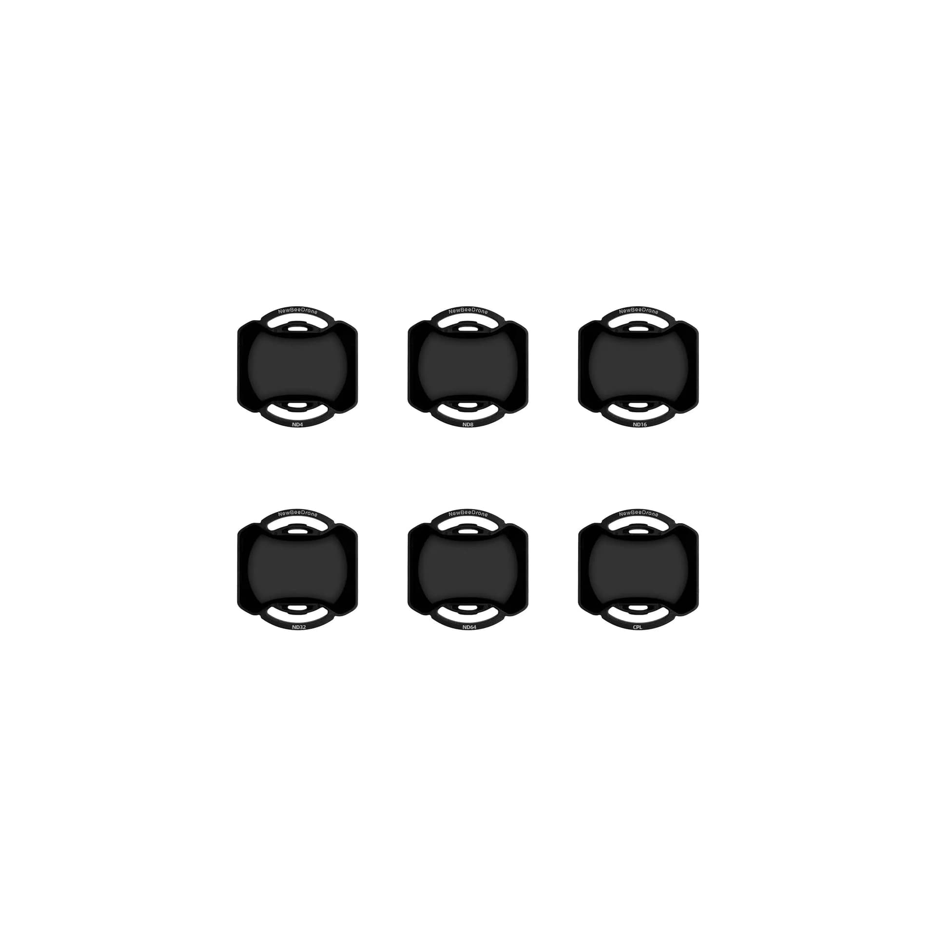 NewBeeDrone ND Filter SetND4/ND8/ND16/ND32/ND64+CPL Lens for DJl Avata2