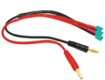 EMAX ★K-035 MPX to 4.0mm charger cable 14AWG silicone wire L=30CM