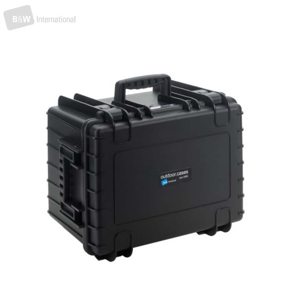 B&W Outdoor Cases - Type 5500 - Black - Foam for fpv drones 1