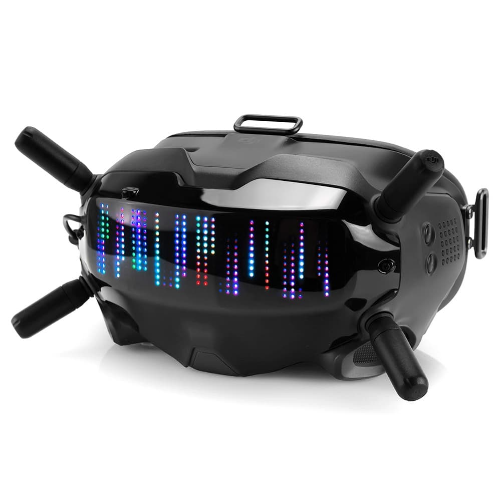 DJI FPV Goggles V2 + Lumenier CYBERMECH LED Visor Special Bundle - 8 for fpv drones 3