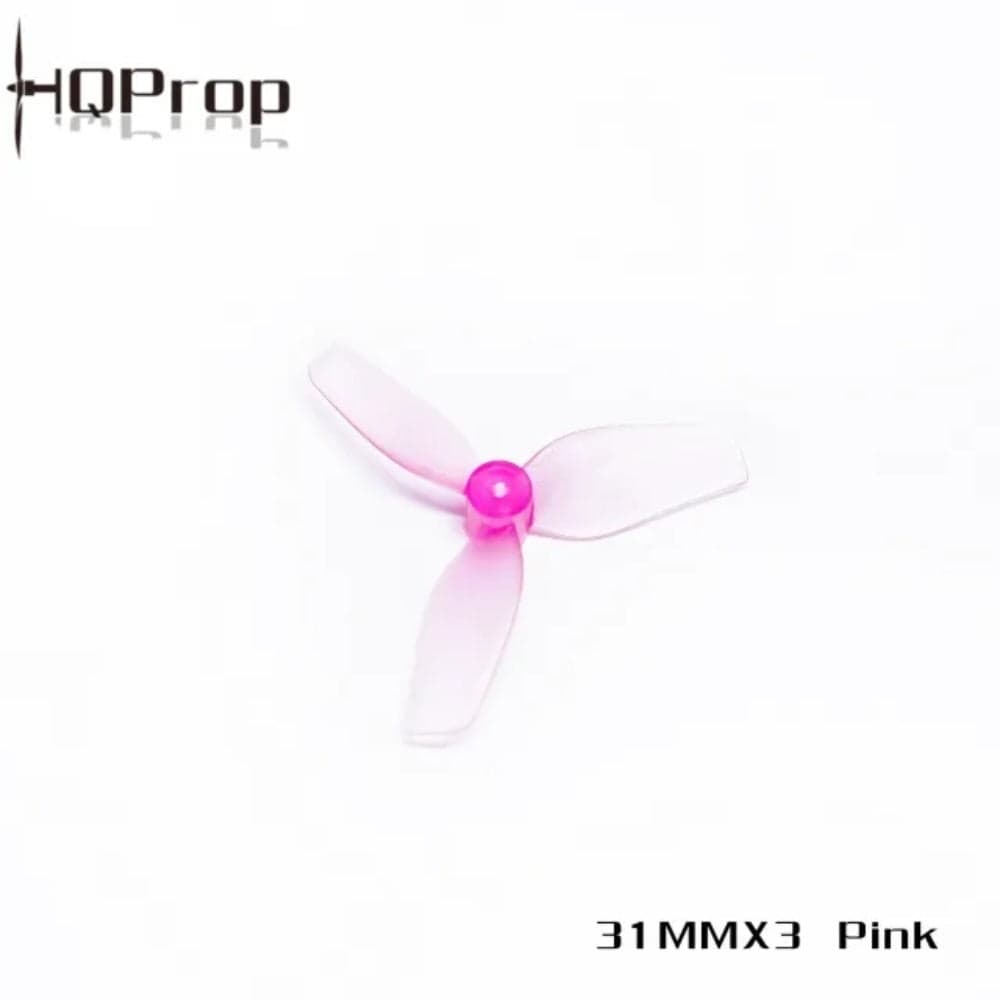 HQ Ultralight Whoop Prop 31MMx3 1.2x1.1x3 PC 1mm Shaft (2CW+2CCW) - Choose Color for fpv drones 1