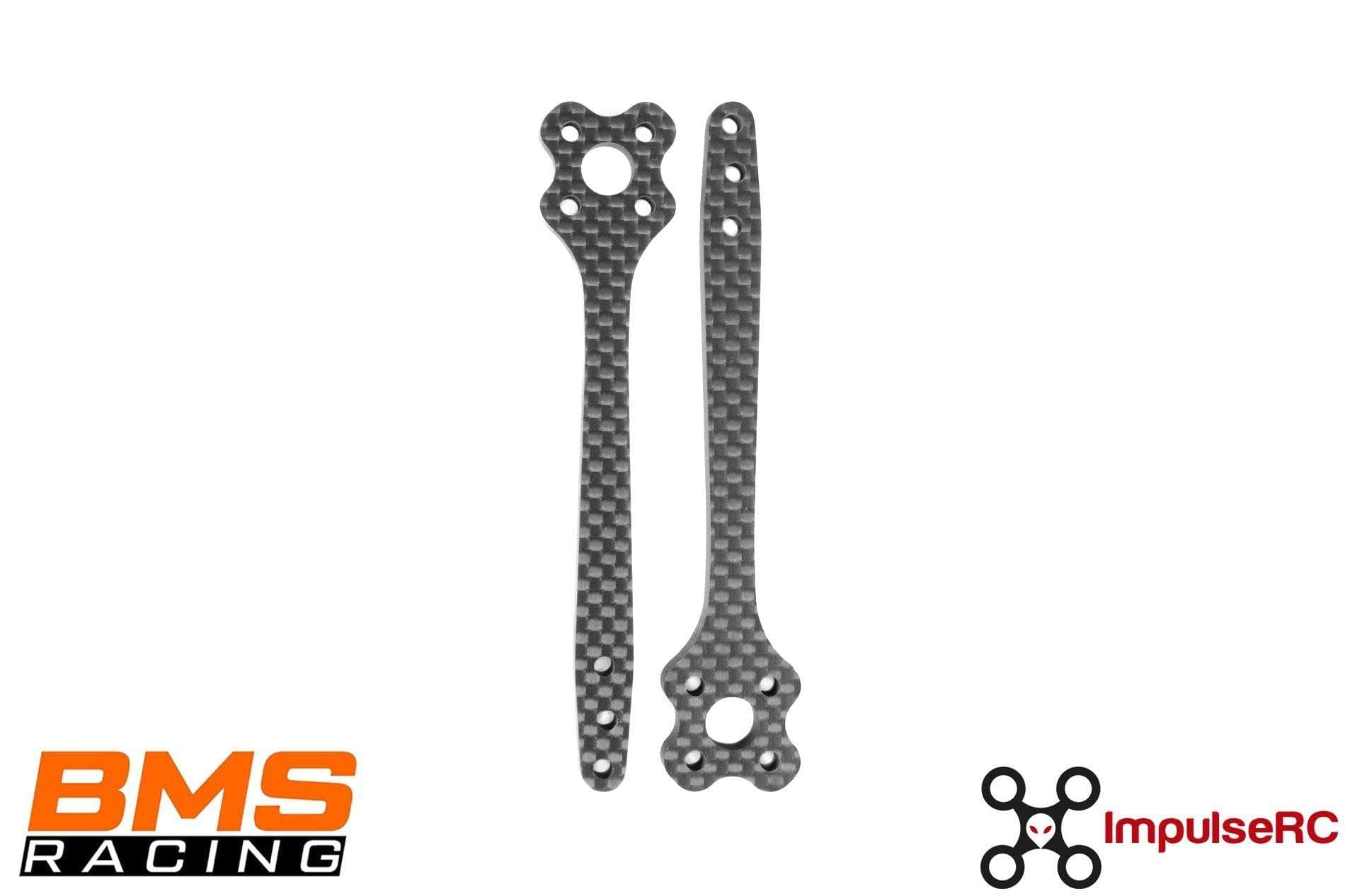 ImpulseRC BMSRacing JS-1 5" Arms CF 5mm (2 Pack) for fpv drones