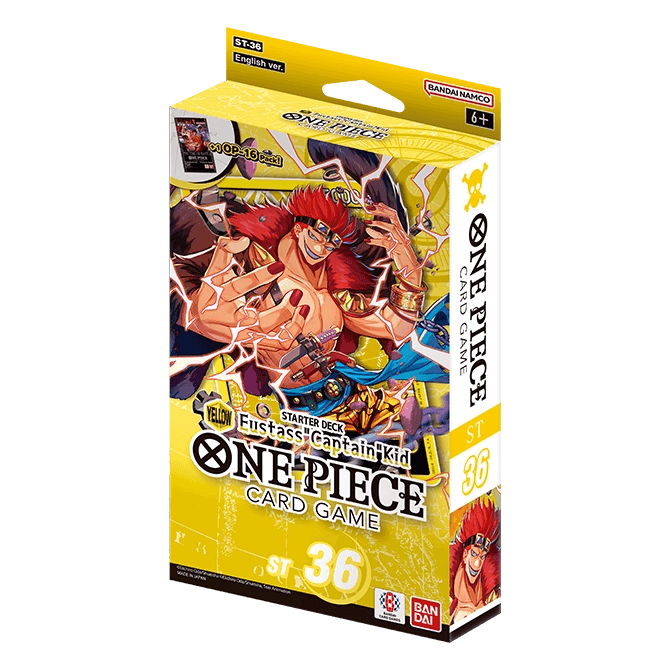 STARTER DECK -YELLOW Eustass"Captain"Kid- [ST-36]