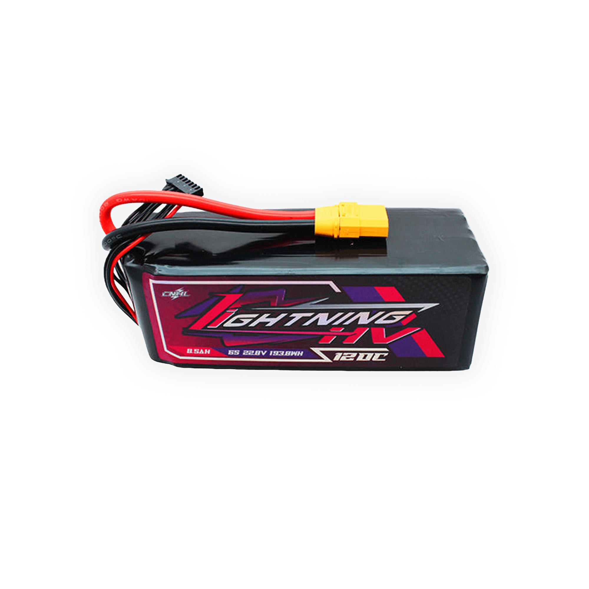 CNHL Lightning LiHV 8500mAh 22.8V 6s 120C HV Lipo Battery XT90 [DG]
