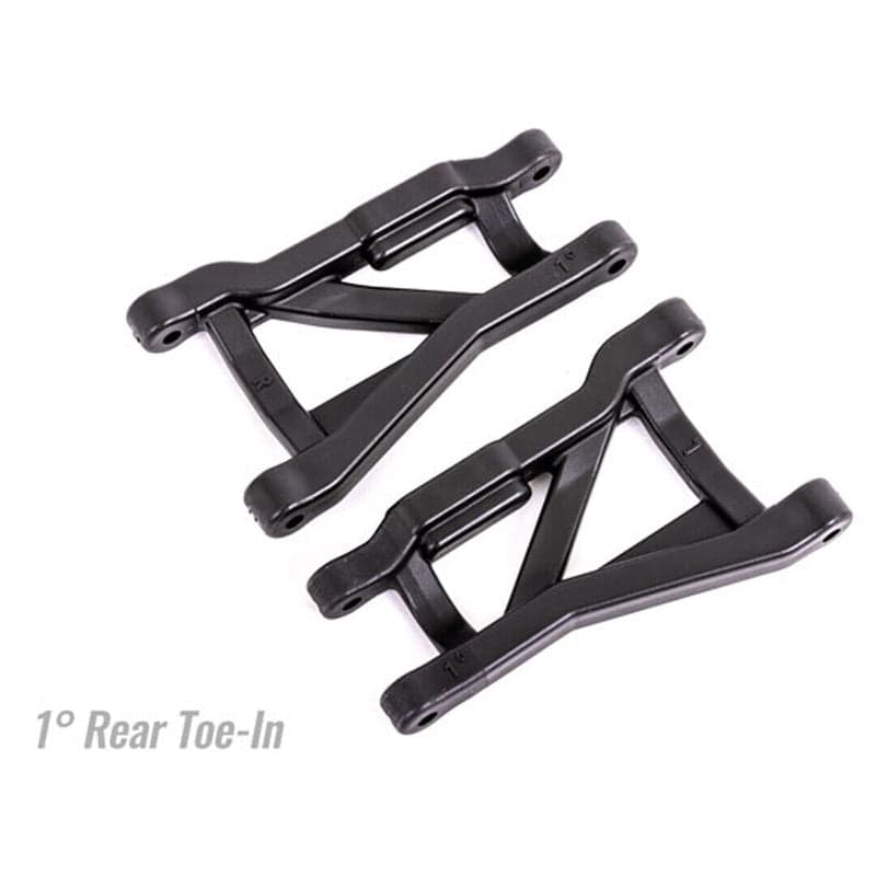 Traxxas 9431 Suspension Arms Black Rear Left/Right Heavy Duty 1° Toe Angle TRA1 for fpv drones