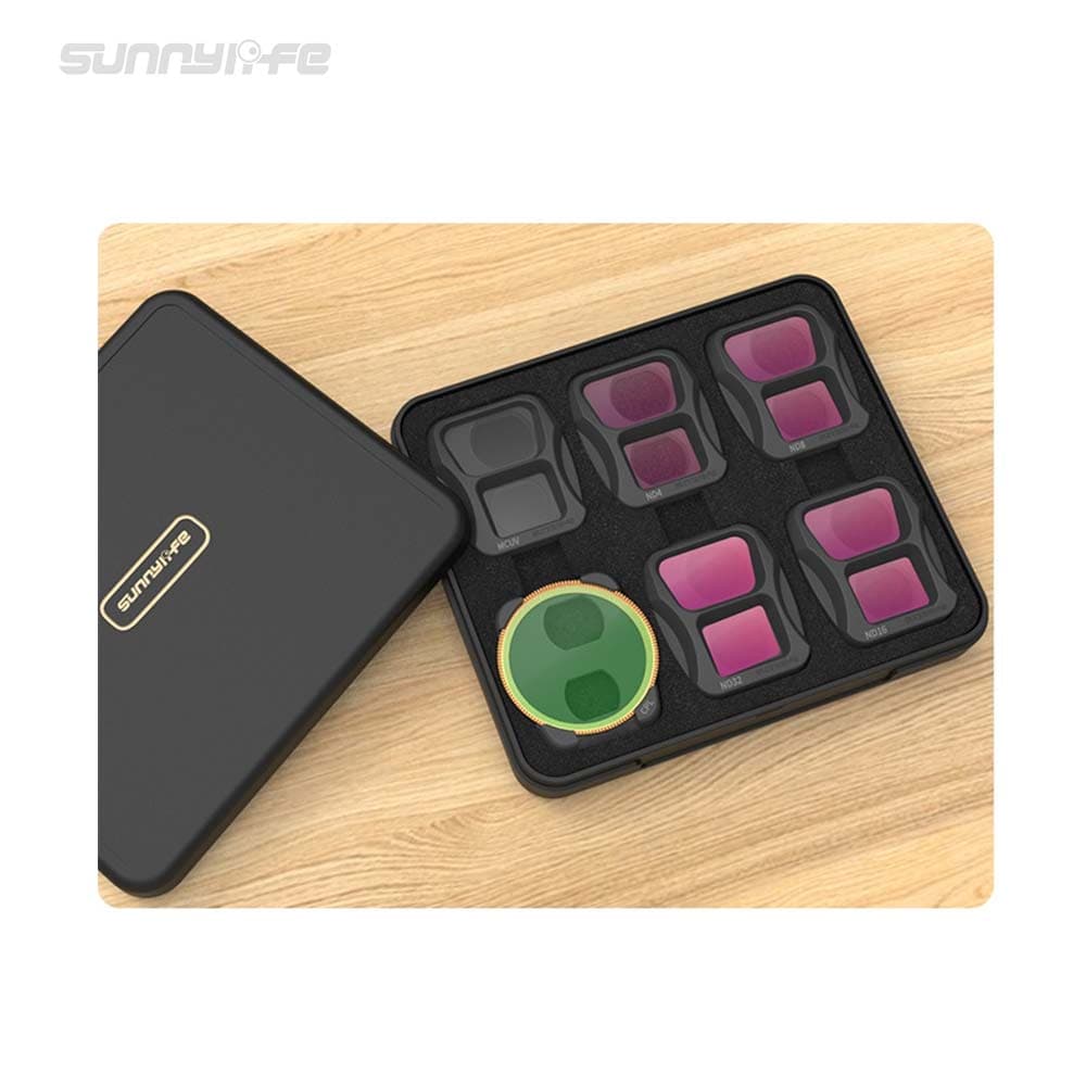 Sunnylife ND Filter Set 6-pack (MCUW+CPL+ND8/16/32/64) voor DJI Air 3S for fpv drones 3