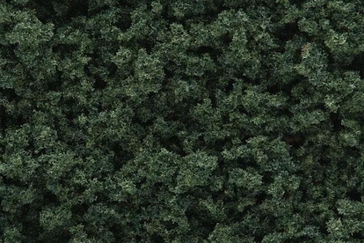Woodland Scenics FC137 Underbrush Clump Foliage Dark Green Bag Train Scenery for fpv drones 1