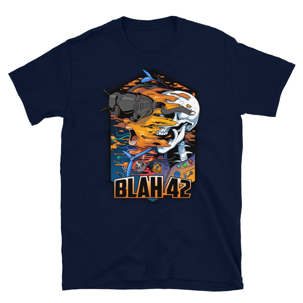 Damo goes BLAH BLAH - Shirt for fpv drones 1