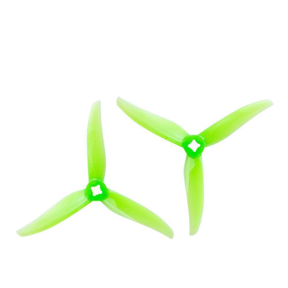 Gemfan Hurricane 4023 Durable Tri-Blade 4" Prop 4 Pack (5mm & 1.5mm Mounting) - Choose Your Color for fpv drones 5
