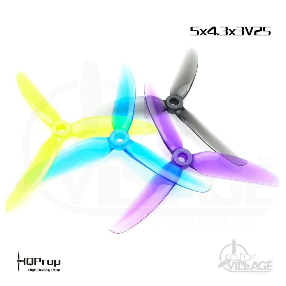 HQ Durable Prop 5X4.3X3V2S (2CW+2CCW) for fpv drones 5