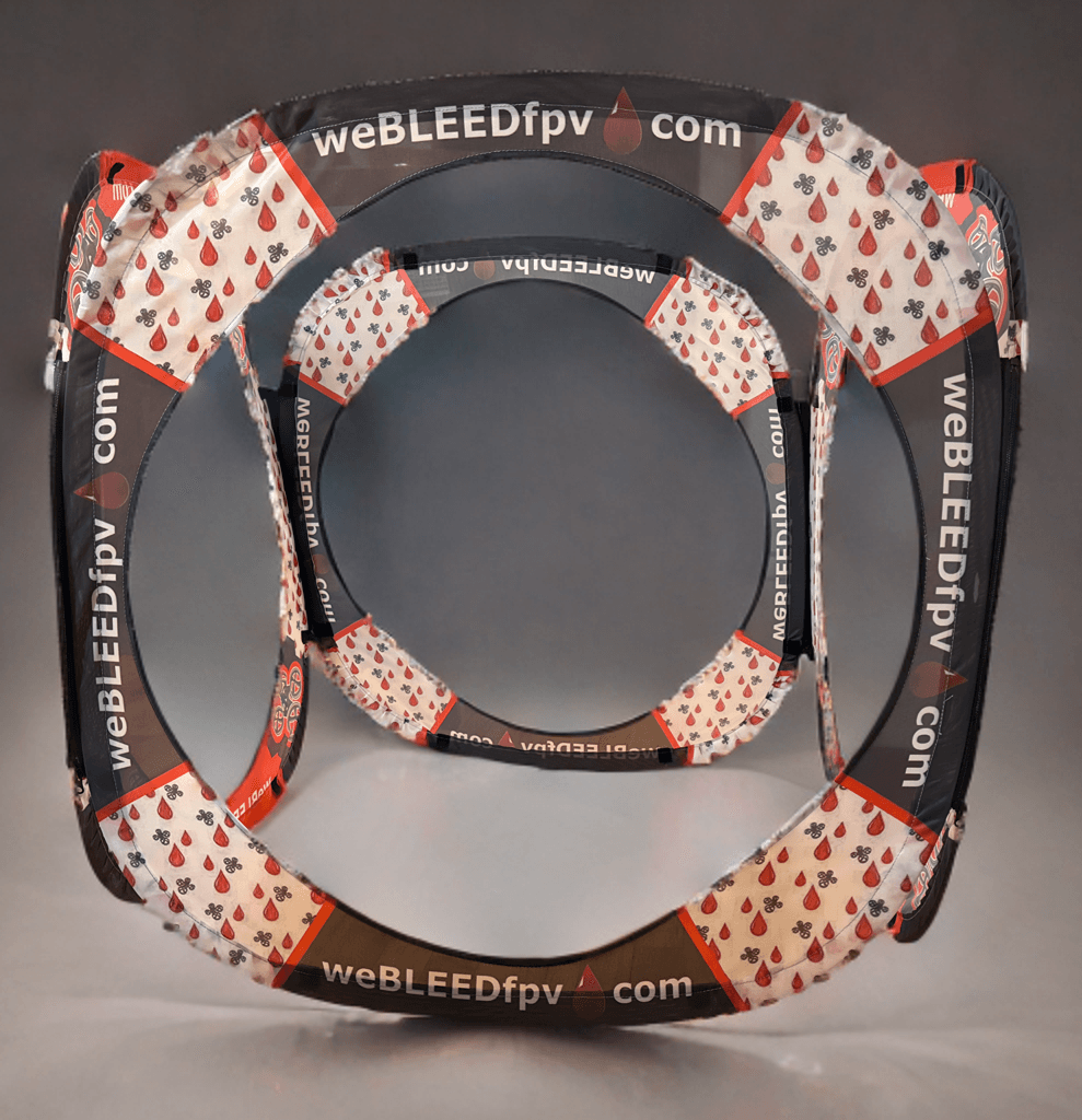 weBLEEDfpv Modular CUBE GATE System for fpv drones 2