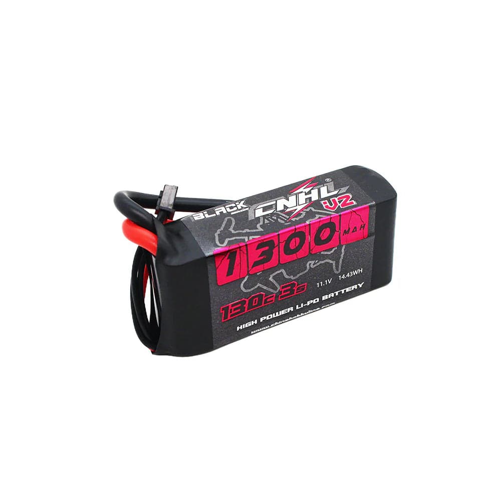 CNHL Black Series V2.0 1300mAh 11.1V 3S 130C Lipo Battery [DG] for fpv drones 3