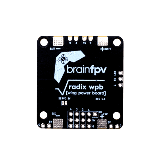BrainFPV RADIX 8S Wing Power Board (WPB) for fpv drones 4